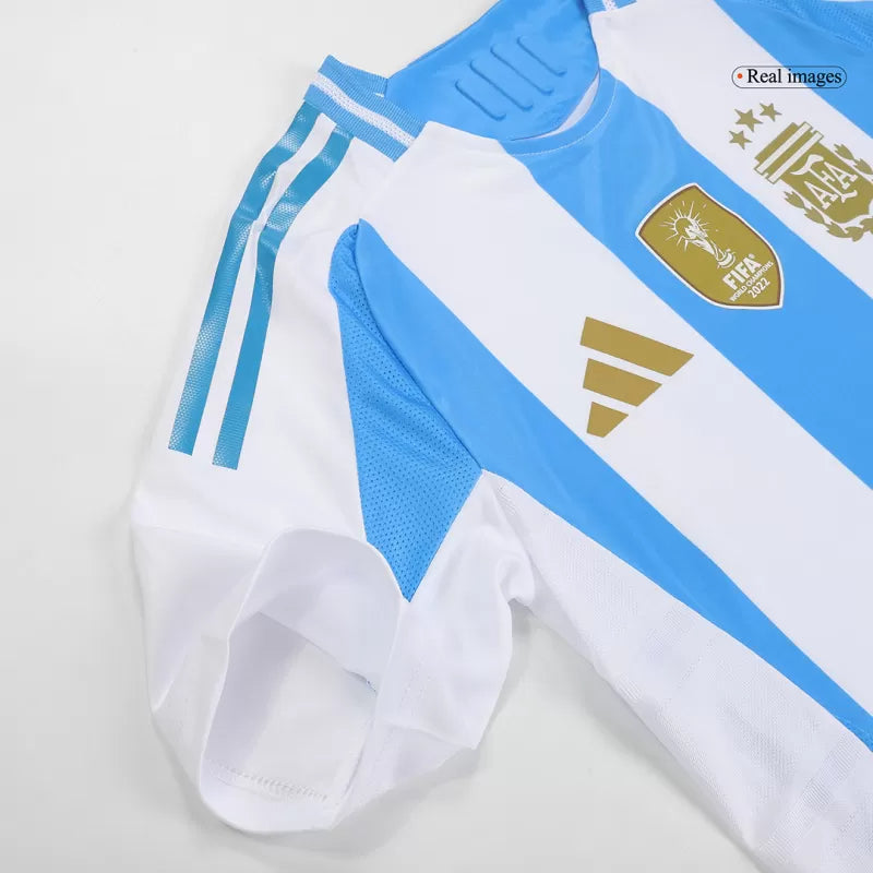 Player Version MESSI #10 Argentina Soccer Jersey 2024 Go Game Wear