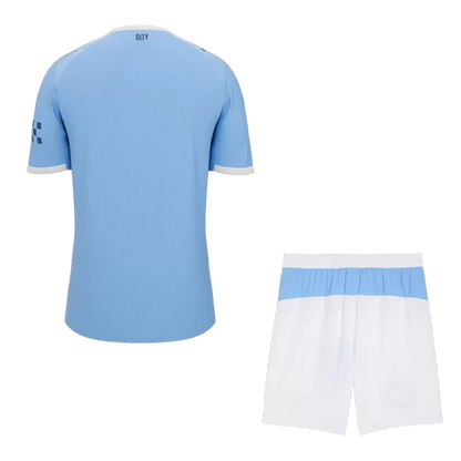 Manchester City Home Jersey Kit (Jersey+Shorts) 2025/26