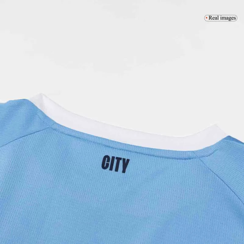 Manchester City Home Jersey Kit (Jersey+Shorts) 2025/26