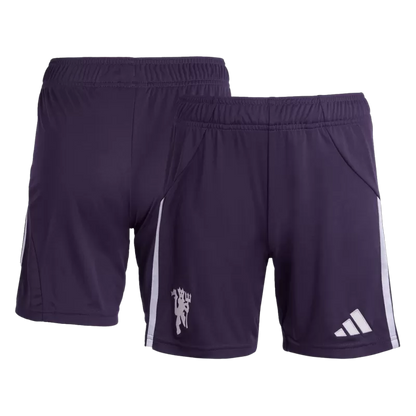 Manchester United Away Soccer Jersey Kit(Jersey+Shorts) 2025/26