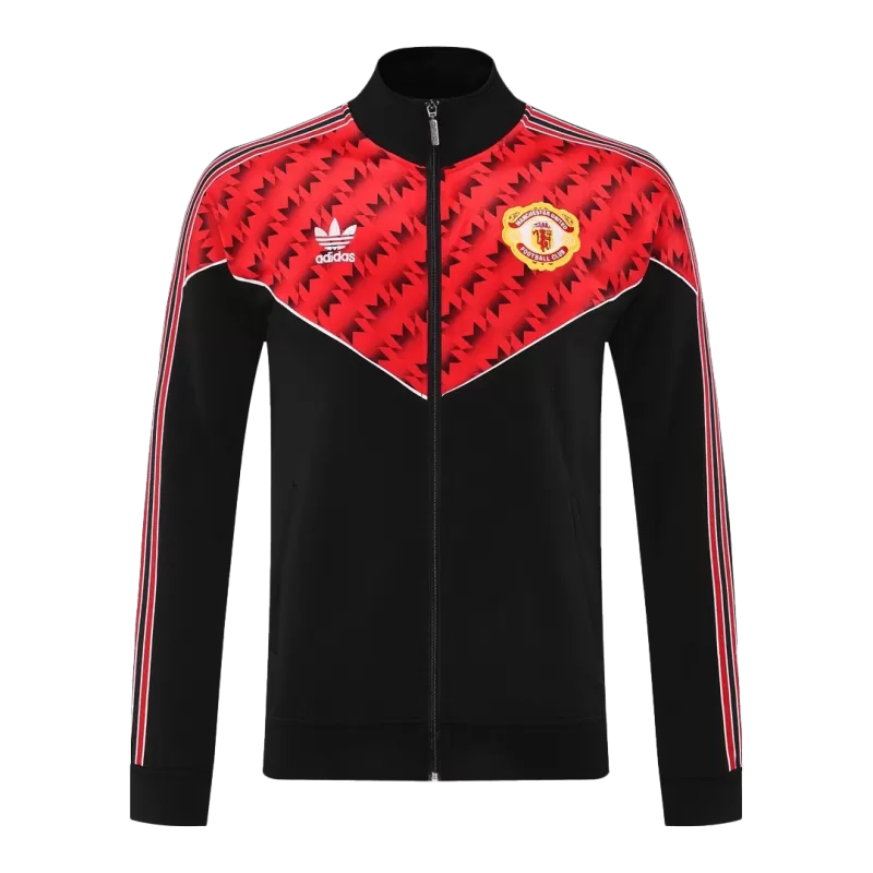 Manchester United Training Jacket Kit (Jacket+Pants) 2025/26 - Red&Black