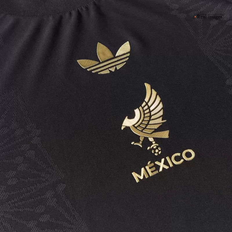 Player Version Mexico Third Away Long Sleeve 2025- Gold Cup Go Game Wear