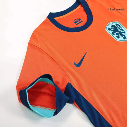 Netherlands Home Soccer Jersey 2024 EURO topsoccerjerseys.com