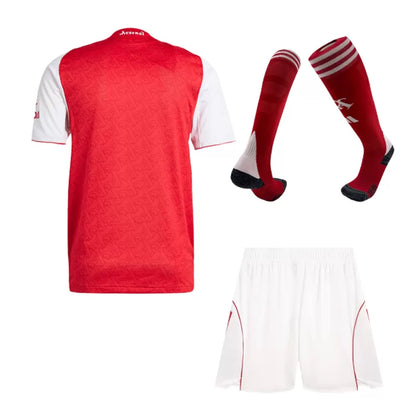 Player Version Arsenal Home Soccer Jersey Kit (Jersey+Shorts+Socks) 2025/26 -Slim Fit