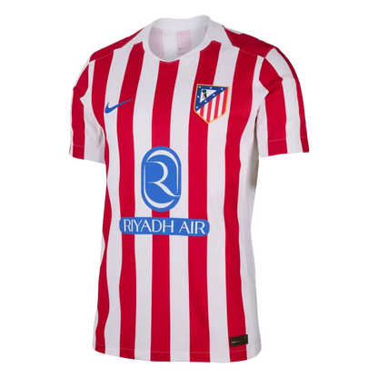 Player Version Atletico Madrid Home Soccer Jersey 2025/26