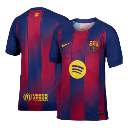 Player Version Barcelona Home 2025/26 Soccer Jersey