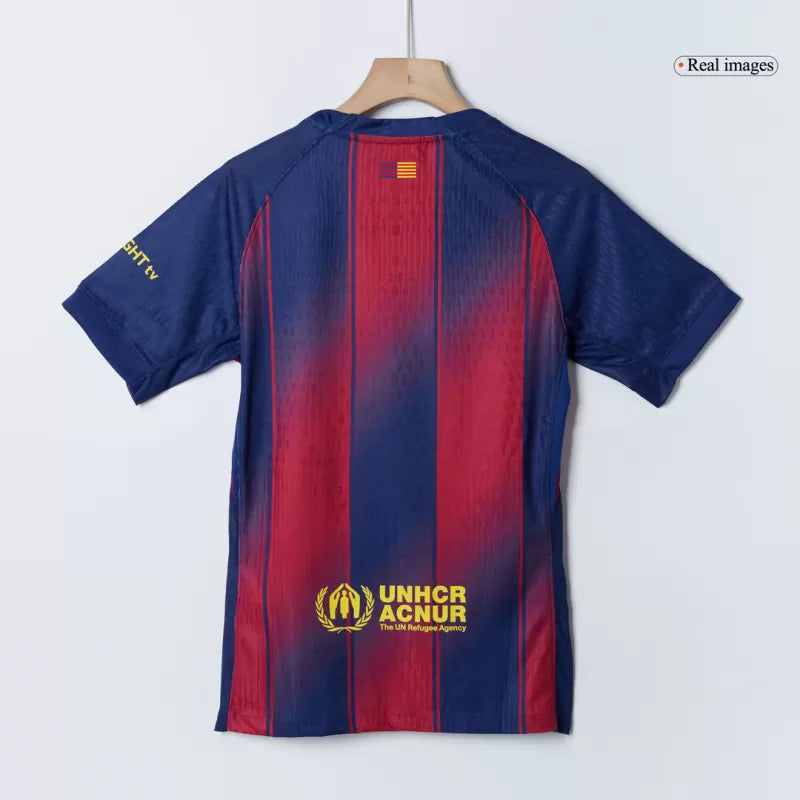 Player Version Barcelona Home 2025/26 Soccer Jersey