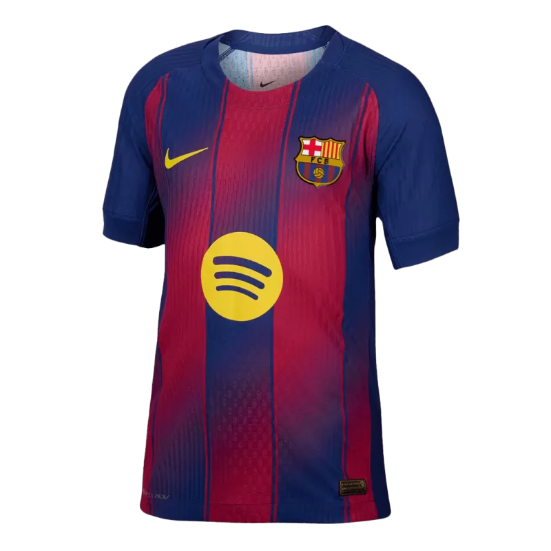 Player Version Barcelona LAMINE YAMAL #10 Home 2025/26 Soccer Jersey -  UCL