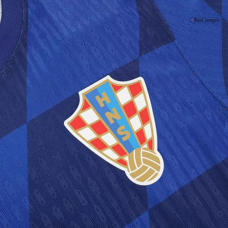 Player Version Croatia Away Soccer Jersey Euro 2024/25