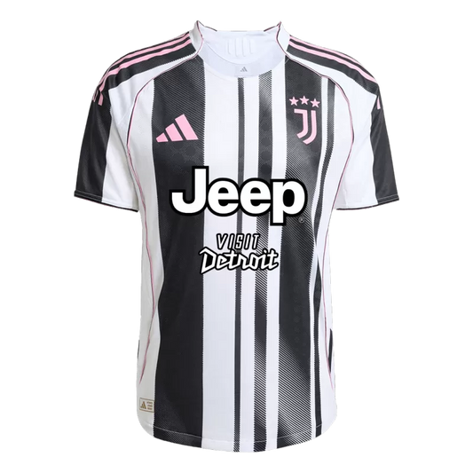 Player Version Juventus Home Soccer Jersey 2025/26