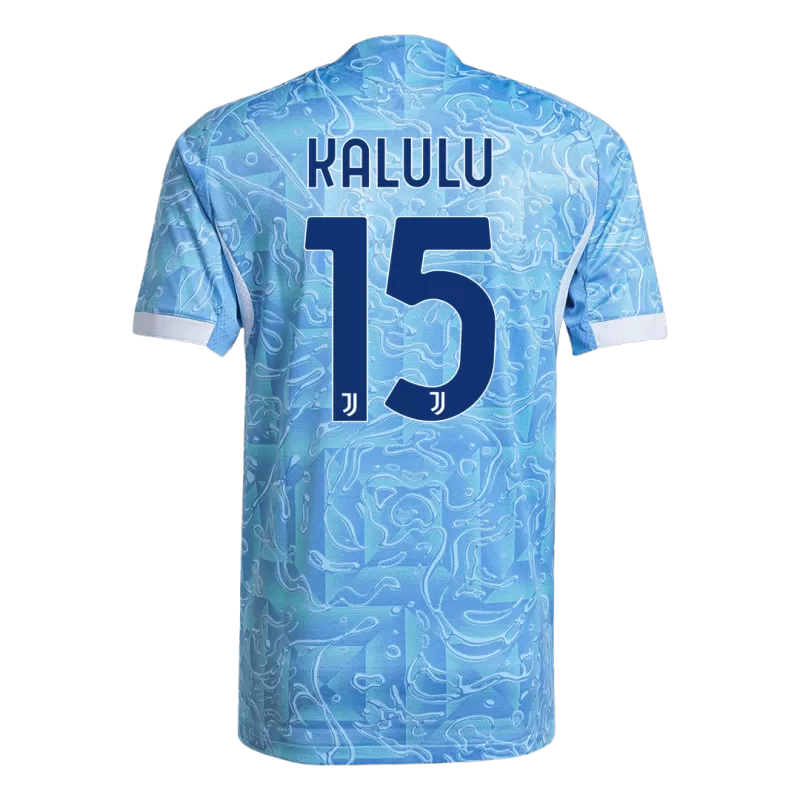 Player Version KALULU #15 Juventus Away Soccer Jersey 2025/26