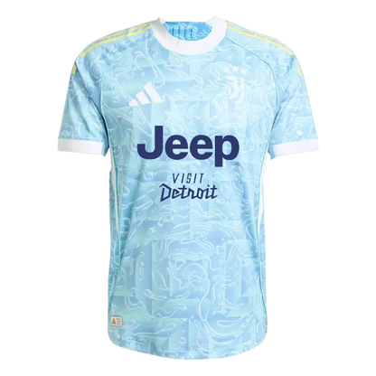 Player Version KALULU #15 Juventus Away Soccer Jersey 2025/26