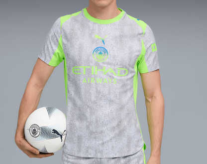 Player Version Manchester City Third Away Soccer Jersey 2025/26 Go Game Wear