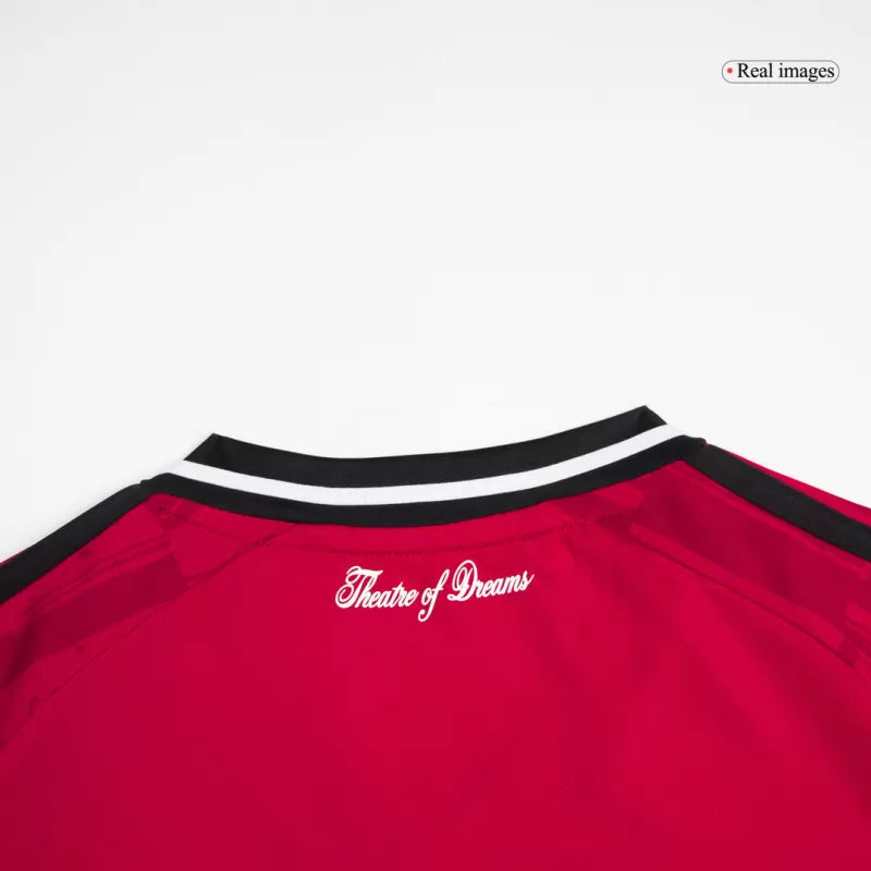 Manchester United Home Soccer Jersey Kit(Jersey+Shorts+Socks) 2025/26