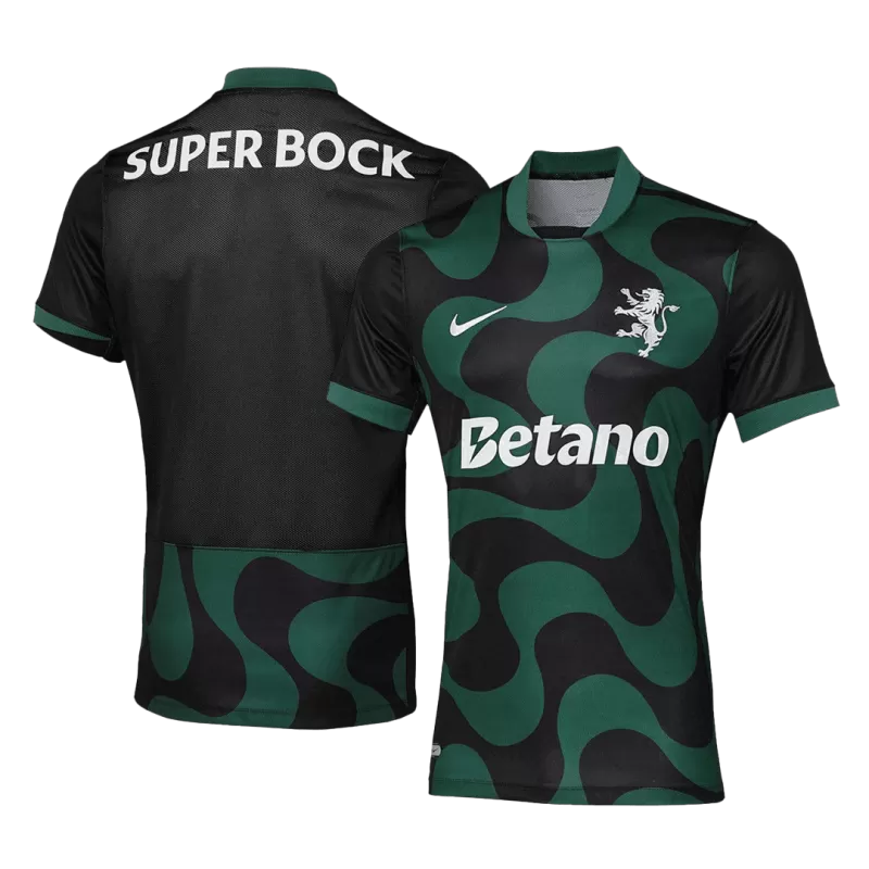 Player Version Sporting CP Soccer Jersey 2025/26 - Black