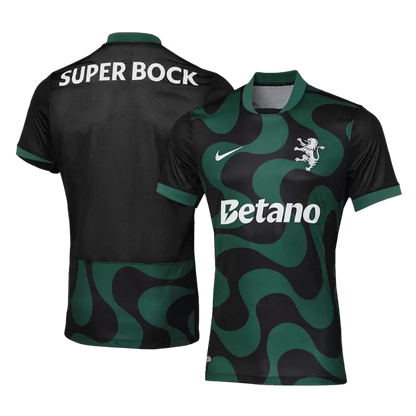Player Version Sporting CP Soccer Jersey 2025/26 - Black