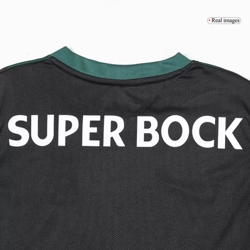 Player Version Sporting CP Soccer Jersey 2025/26 - Black