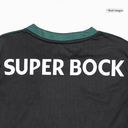 Player Version Sporting CP Soccer Jersey 2025/26 - Black