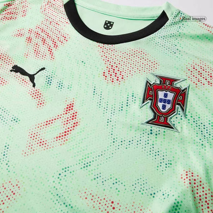 Portugal Away Soccer Jersey 2025 - Women's Euro Go Game Wear