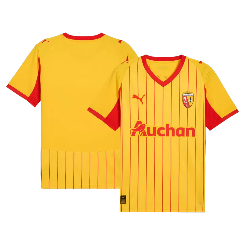 RC Lens Home Soccer Jersey 2025/26