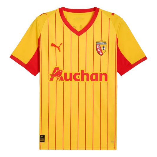 RC Lens Home Soccer Jersey 2025/26