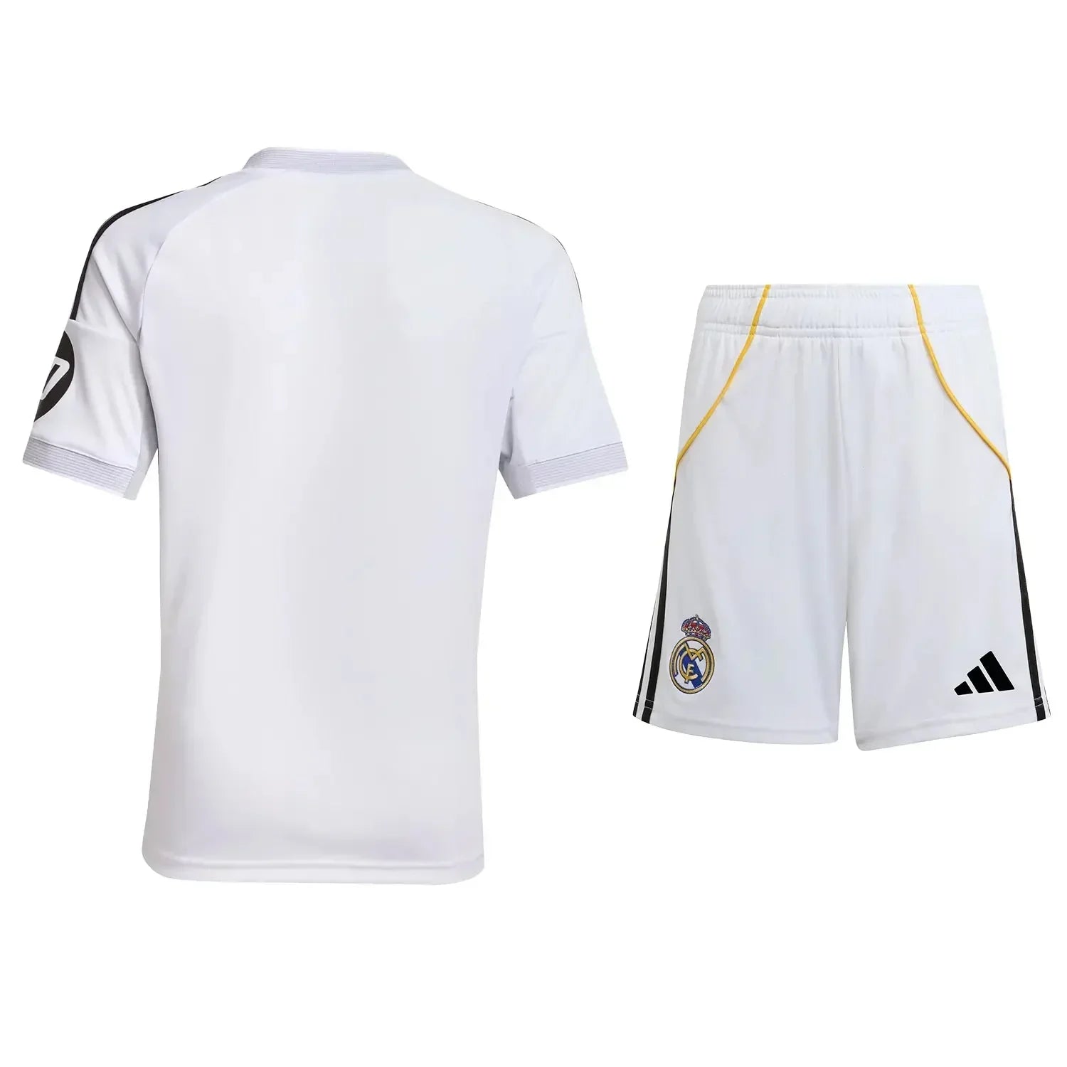 Kid's Real Madrid Home Soccer Jersey Kit(Jersey+Shorts+Socks) 2025/26 Go Game Wear