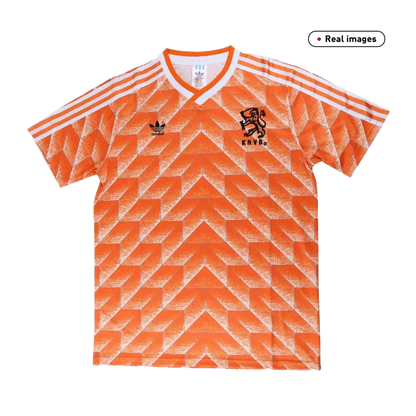Retro Netherlands Home Soccer Jersey 1988 topsoccerjerseys.com