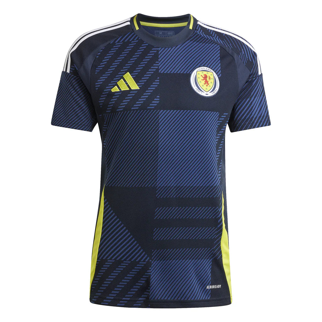 Scotland Home Soccer Jersey Euro 2024/25 topsoccerjerseys.com