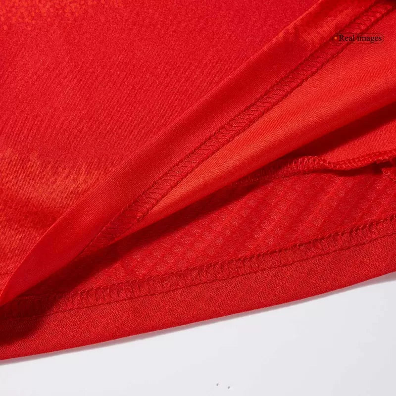 Kid's Spain Home Soccer Jersey Kit(Jersey+Shorts+Socks) 2024/25 Go Game Wear