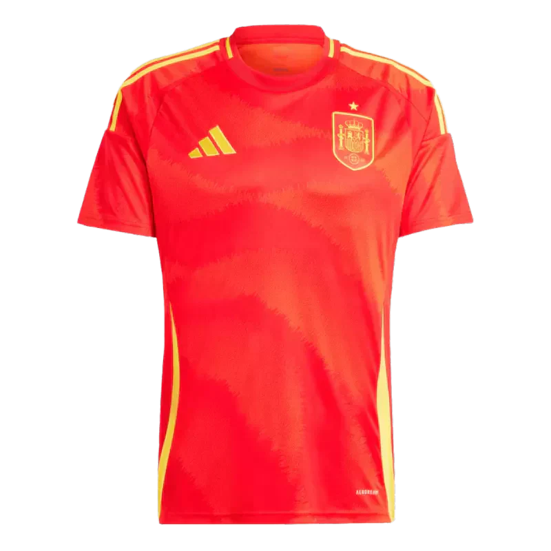 Spain Home Soccer Jersey Euro 2024 Go Game Wear