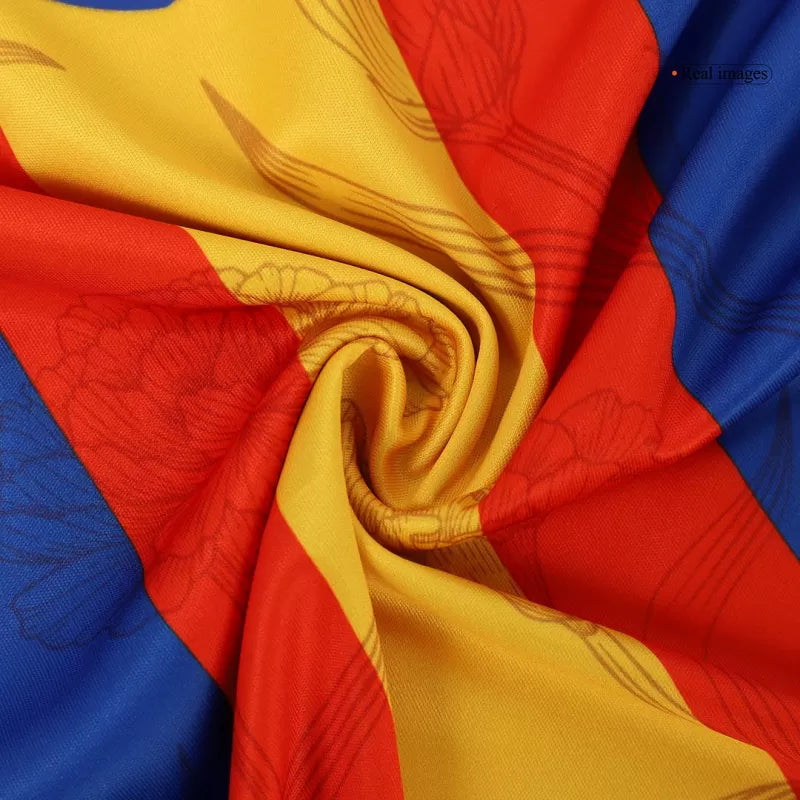 Spain Pre-Match Soccer Jersey EURO 2024 - Blue