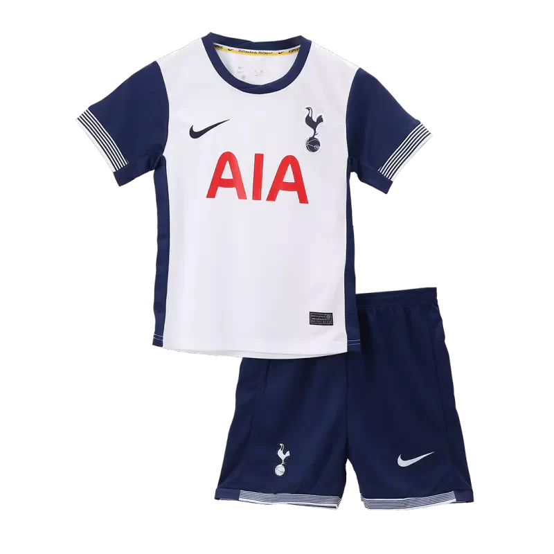 Tottenham Hotspur Kids Home Soccer Jersey 2024/25 (Jersey+Shorts) Go Game Wear