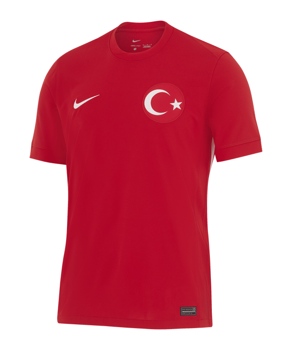 Turkey Away EM 2024 Soccer Jersey red white F611 topsoccerjerseys.com