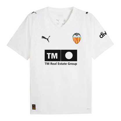 Valencia Home Soccer Jersey 2025/26