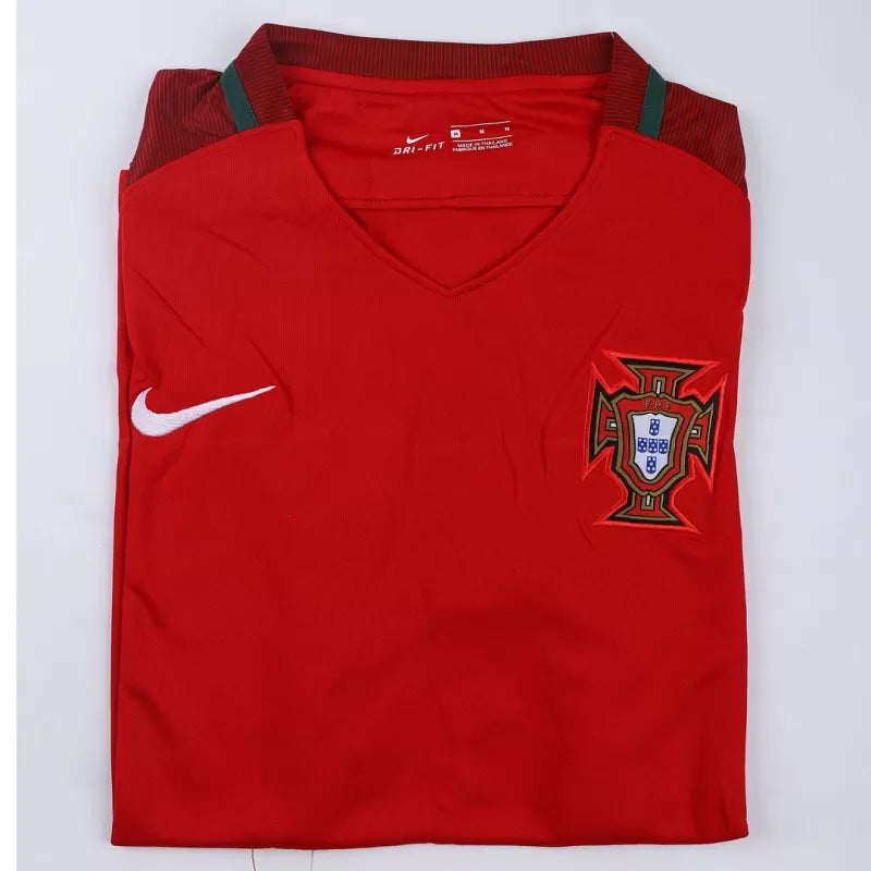 Retro Soccer Jersey Portugal Home 2016