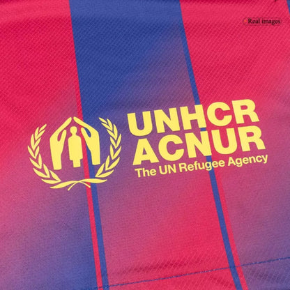 Women's Barcelona 2025/26 Home Soccer Jersey