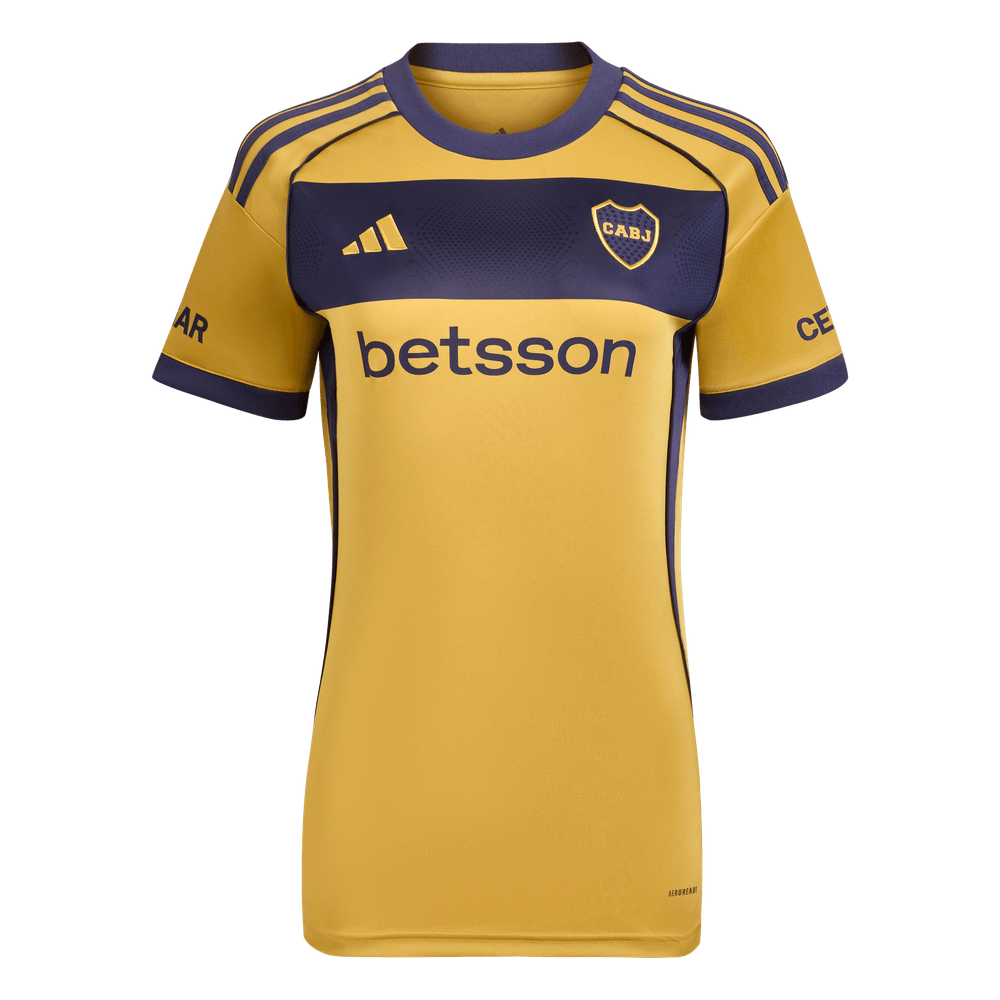Women's Boca Juniors Alternate Soccer Jersey 2025/26 Go Game Wear