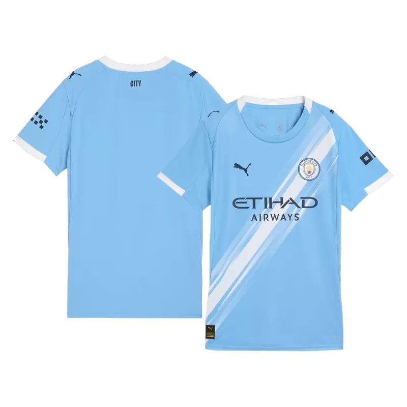 Women's Manchester City Home Soccer Jersey 2025/26