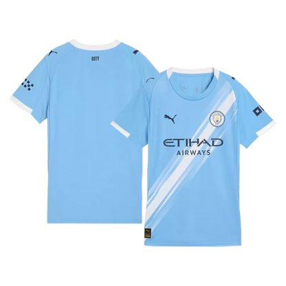 Women's Manchester City Home Soccer Jersey 2025/26