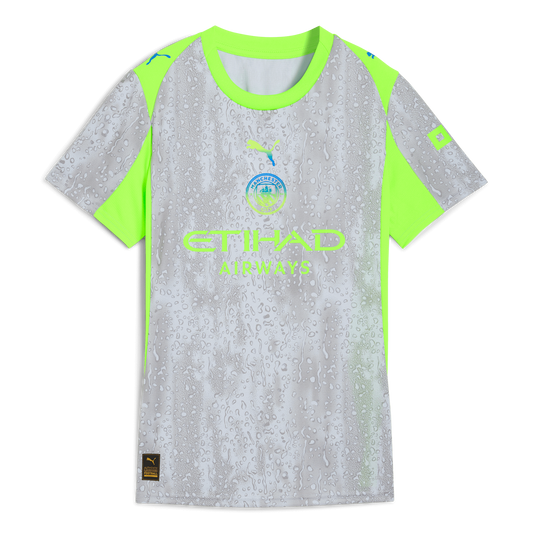 Women's Manchester City Third Away Soccer Jersey 2025/26 Go Game Wear