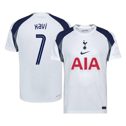 XAVI #7 Player Version Tottenham Hotspur Home Soccer Jersey 2025/26 - UCL