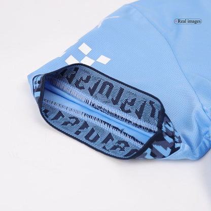 KHUSANOV #45 Manchester City Home  Soccer Jersey 2024/25 Top Soccer Jerseys Store