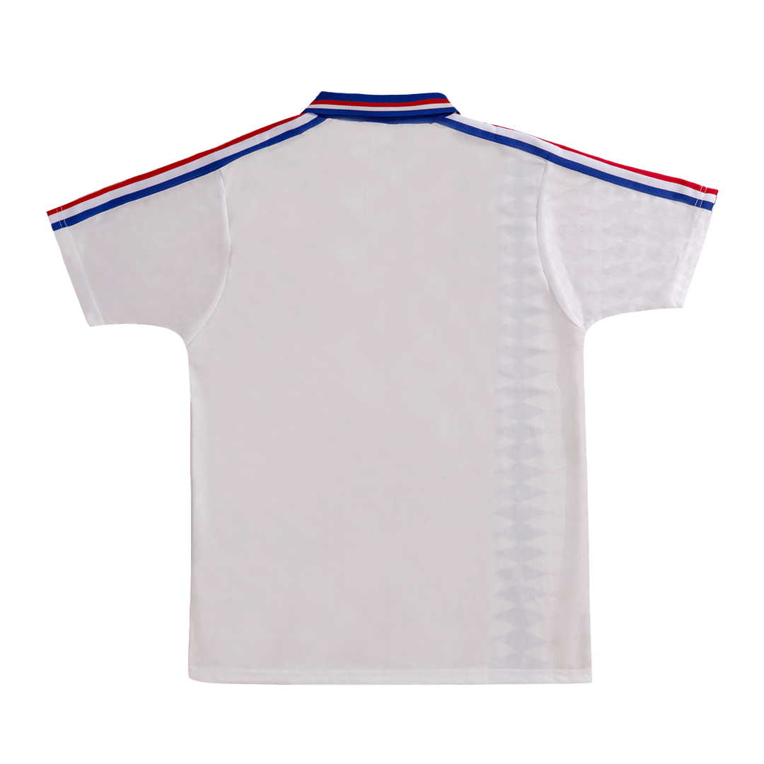 Retro 1994 France Away  Soccer Jersey Top Soccer Jerseys Store