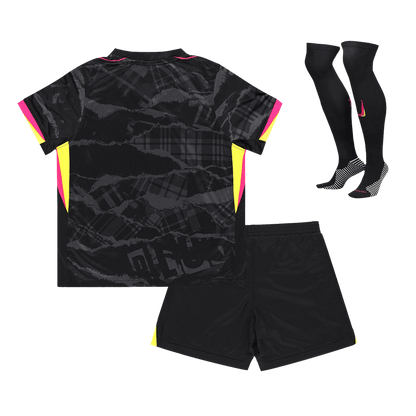 Kid's Chelsea Third Away  Soccer Jersey Kit(Jersey+Shorts+Socks) 2024/25 Top Soccer Jerseys Store