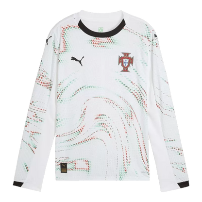 Portugal Away Long Sleeve Soccer Jersey 2025