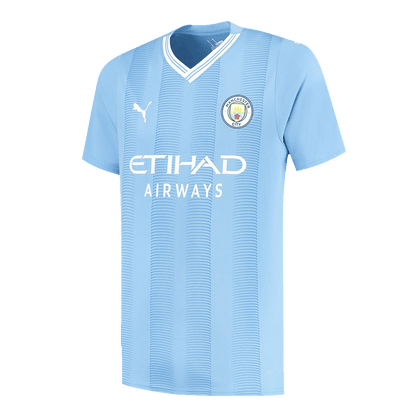 HAALAND #9 Manchester City Home  Soccer Jersey 2023/24 Top Soccer Jerseys Store