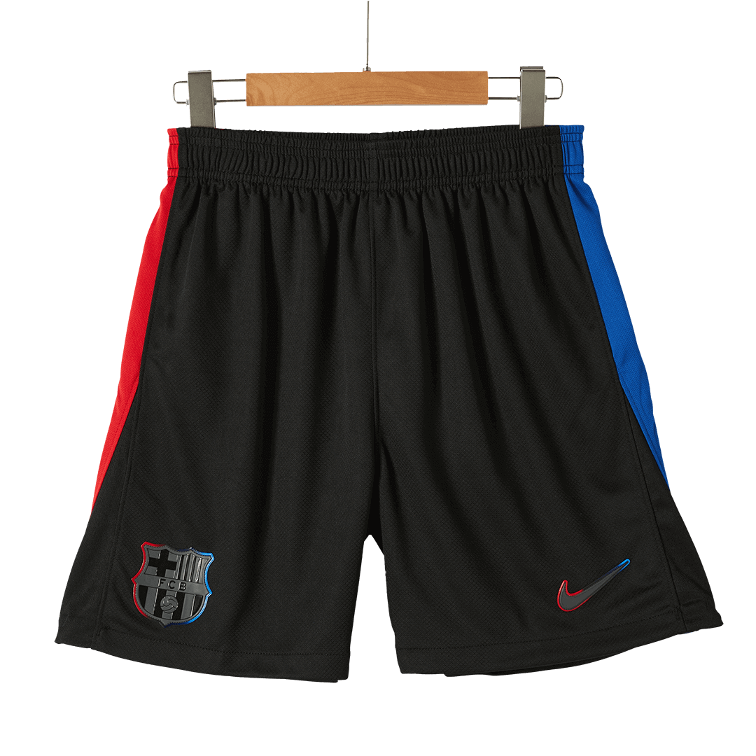 Barcelona Away Soccer Shorts 2024/25 Top Soccer Jerseys Store