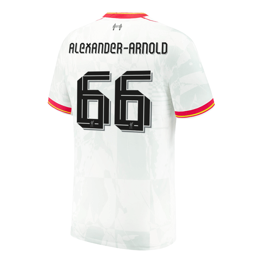 ALEXANDER-ARNOLD #66 Liverpool Third Away  Soccer Jersey 2024/25 Top Soccer Jerseys Store