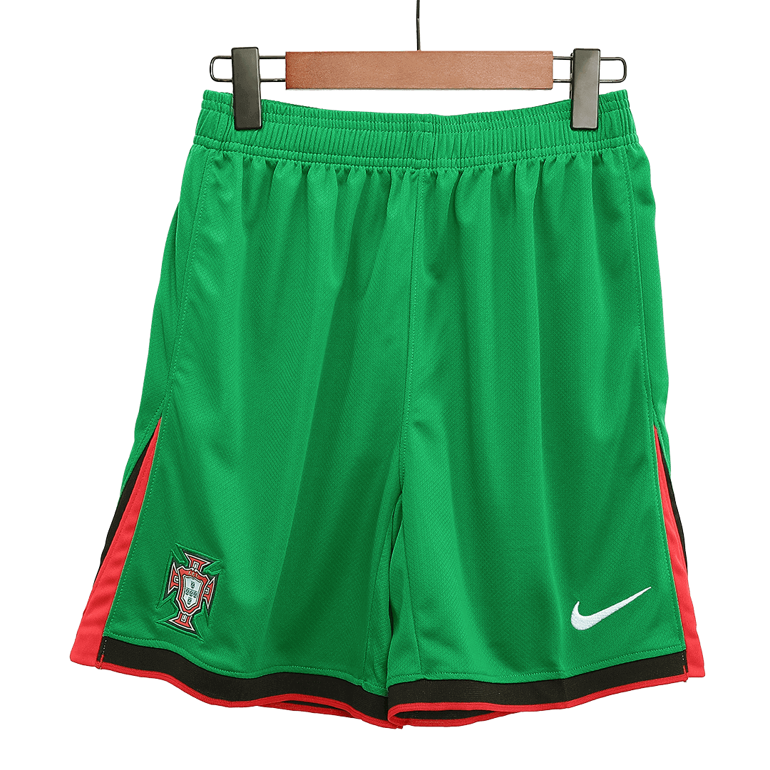 Portugal Home Soccer Shorts Euro 2024 Go Game Wear