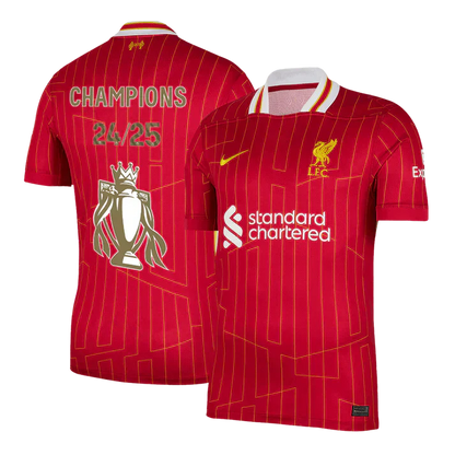Liverpool FC Home Soccer Jersey 2024/25 | Premier League Champions Go Soccer World Shop